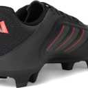 Adidas Unisex-Adult Copa Pure 3 Club Firm Ground/Multi Ground (9 Women/8 Men, Black/Carbon/Lucid Red)