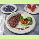 GreenWorks 7 inch and 9 inch Heavy-duty Compostable Plates (each 50 Count), 100 Count Unbleached Disposable Paper Plates