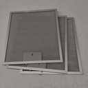 W10169961A Range Hood Filter Replacement 5 Layer Aluminum Mesh Hood Grease Filter Fit for Whirlpool, Kitchen Aid, Jenn-Air Range Hoods(3PCS)