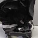 Orzbow Car Seat Carrier for Airport, Folding Car Seat Travel Bag & Cart with 4 Wheels and High Load-Bearing, Padded Gate Check Bag Fits Most Infant Car Seats & Carriers, Easy to Use, Black