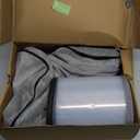 BARKLESS Dog Donut Collar, 2-in-1 Inflatable Dog Collars for After Surgery to Stop Licking Wounds, Patented Protective Donut Cone with Higher Shield for Large Pets (Grey, XXL)