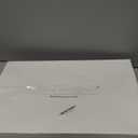 Black Leather Serving Tray with Handles, Glossy Faux Crocodile Print, 17.5x12 Food Drinks Tray for Coffee Table, Breakfast, Dinner & Bar, Decorative Storage Tray for Ottoman, Kitchen, Bedroom, Gift 