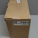 Honey-Can-Do Zevro Compact Dry Food Dispenser, Dual Control, Black/Chrome