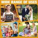 Honeydak 80 Pcs White Bakery Boxes with Window Cookie Boxes 6 x 6 x 3 Inches White Paperboard Treat Boxes 80 Pcs Spoon 500 Pcs Paper Cup 84 Pcs Stickers for Cookies Pastry Strawberries Macarons