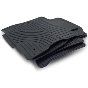 Fits 2018-2024 Nissan Kicks Floor Mats Custom Fit Rubber All-Weather Full Set Liners, Black