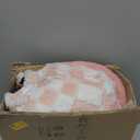 KSIIA Cat Bed Waterproof Cat Couch with Armrests Puppy Bed for Small Dogs Supportive Pet Couch Cute Pet Sofa with Removable Machine Washable Cover & Anti-Slip Bottom, 18 x 14 in, Pink