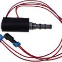 Solenoid Valve Kit Valve Core SV08-47B 1TBM202V+2PCS 12V Coils 1TBM4D compatible with Curtis Sno-Pro 3000 plows