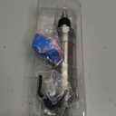 FANTEXY Dessert Decorating Syringe Set, Icing Piping Kit Stainless Steels Cake Decorating Tools 6 Piping Icing Nozzles Cupcake Decorating Kit (Silver)