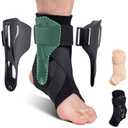 Ankle Brace Support for Sprained Ankle X-shaped Cross-fixing Compression Sleeve Lace Up for Women and Men Relief with Tendon Sprain Injury Recovery Basketball Volleyball(Black,X-Large)