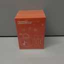 Kinglucky [New 2025 All-in-One Kids Audio Player, No Wi-Fi or Cards Needed, Built-in Stories, White Noise, Pixel Display, 2 Mics & Bluetooth, Screen for Toddlers & Girls (Gray-Orange)