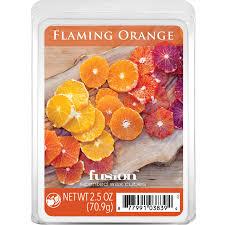 Fusion™ Scented Wax Cubes Flaming Orange, 2.5 ounces 2 Pack