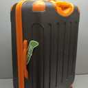 Rockland Melbourne Hardside 3 Piece Expandable Spinner Wheel Luggage Set, (20"/24"/28"), Charcoal