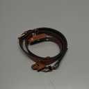 Upgraded Leather Shoulder Strap for Longchamp Le Pliage S/M/L Bag Strap Kit Handbags Crossbody Adjustable Shoulder Strap (Brown)