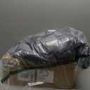 MOGELAFOO Portable Closet Wardrobe, 67Inch Clothes Organizer with 4 Hanging Rods and 8 Shelves, NonWoven Fabric Cover, Large Capacity Storage for Bedroom and Living Room, Grey