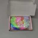 10Pcs Light Up Scrunchies Valentine's Day Party Favor, Gifts for Girls LED Scrunchy Hair Ties for Women & Girls Hair 80s, Glow in the Dark Party Supplies Festival Rave Accessories for Neon Glow Party