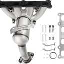 Catalytic Converter Compatible with 2007-2017 Jeep Compass/Patriot AWD 2.4L, 2007-2008 Dodge Caliber 2.4L AWD Catalytic Convertor High Performance (EPA Compliant)
