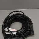 Amazon Basics Extension Cord, 25 Ft, 3 Prong Outlet Extender, Indoor Extension Cord, 13 Amps, 125V, Black