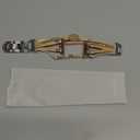 VISOOM Beaded Boho Bracelet Compatible for Apple Watch Band 38/40/41/42mm Series 10/11  Women Leather Fashion Cute Handmade Multilayer Wrap Watch Strap for iWatch Bands(Gold)