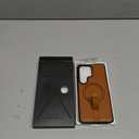 Butaiga for Samsung Galaxy S26 Ultra Case Leather with Stand, Anti-Slip Grip Ring, Fits for MagSafe (Brown, S26 Ultra)