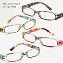 Gaoye 1.25 Readers for Women, Blue Light Blocking Reading Glasses, Stylish Reading Glasses for Women in 4 Patterns