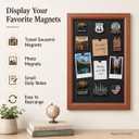 Magnetic Board for Wall,11.8" x 16.9",Fridge Magnet Board
