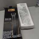 Sous Vide - Precision Cooker with Immersion Circulator & Free Cookbook, 1100W Ultra-Quiet Motor, IPX7 Waterproof, Smart Chip Technology, Perfectly Cooked Meals, Universal Clip Design