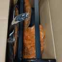 Serta Essential Armless TaskChair, Small Desk Chairs with Wheels, Breathable Mesh Back and Faux Leather, Quality Foam Cushion Seat for Comfort, Minimal Design for Vanity Table, Black