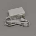 6V AC Adapter for Omron Blood Pressure Monitor Hem-ADPTW5, USA UL Listed Extra Long 6.6 Ft Cord Healthcare 5 7 10 Series BP5100 BP5250 BP5450 Charger Replacement Power Supply Cord, White