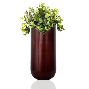 Farmhouse Metal Hanging Vase Set - Galvanized Wall Planter & Decorative Tin Sconce for Indoor or Outdoor Use - Hanging Vases for Flowers & Mounted Flower Holder Decor