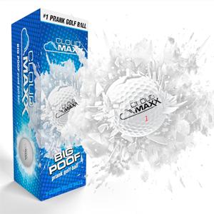 Laughing Smith Prank Golf Balls - Funny Exploding Golf Ball Trick - Gag Golfing Gifts for Men Women Kids - Fun Joke Novelty Golf Lovers Gift Cool Golf Accessories - Prankster Stuff for Adults - 3 Pack