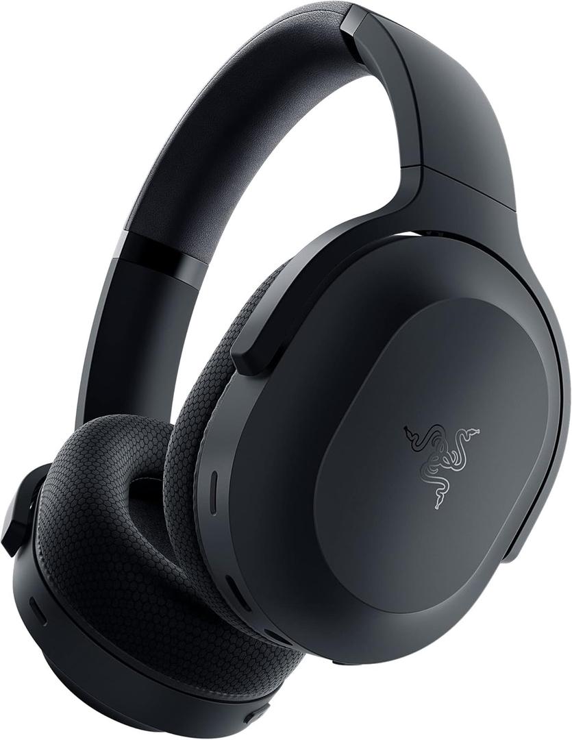 Razer Barracuda Wireless Gaming & Mobile Headset (PC, PlayStation, Switch 2, Android, iOS): 2.4GHz Wireless + Bluetooth - Integrated Noise-Cancelling Mic - 50mm Drivers - 40 Hr Battery - Black
