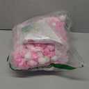 500 Pcs 1.4 Inch Mini Artificial Flowers Head Bulk 5 in 1 Set Faux Foam Fake Small Rose Tiny Baby Flores Bouquet Cake Gift Home Decoration DIY Craft (Pink, Light Pink, White Mixed) (19. Pink, Light Pink, White Mixed)