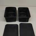 K3P Collection XX-Large Ice Block Mold for Cold Plunge Bath with Airtight Lid, Makes 12lb Large Ice Cubes, 2PCS