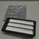 Engine+Cabin Air Filters Fit for (All Only Gas )Honda Civic L4 1.5L 2016-2021, CR-V CRV L4 1.5L 2017-2022 Engine Air Filter Replace Air Filter for My Car Automotive Accessories# CF11182 CA12050