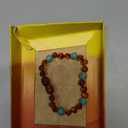 Baltic Proud Amber Necklace and Bracelet Gift Set (Unisex Cognac Turquoise 12.5 Inches/5.5 Inches) - Certified Premium Quality Raw Baltic Sea Amber