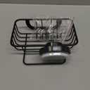 TAILI Shower Soap Holder, Soap Dish for Shower Wall with Hook, Bar Soap Holder, Suction Cup with Razor Holder, Stainless Steel for Bathroom Accessories, Black (5.6" * 4.6")