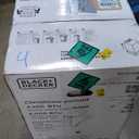 BLACK+DECKER Portable Air Conditioner, 8,000 BTU (3,950 BTU SACC) for Rooms up to 400 Sq. Ft., Portable AC with Follow Me Remote Control and Window Kit, BPACT08WT, White