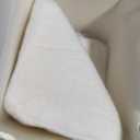 Soft & Comfort ab Sid Slpr Wdg Adjustable Breathable Cushion Supports Front and Back, White