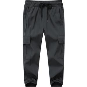 Toddler Hiking Cargo Pants Baby Boys Girls Quick Dry Joggers Kids Pull On (3T)