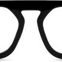 FEISEDY Fashion Blue Light Blocking Glasses for Woman Men Trendy Vintage Square Frame Stylish Fake Eyeglasses B0285