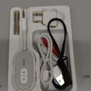 Bluetooth 5.3 Wireless Audio Transmitter & Receiver, 3.5mm AUX Adapter, Supports 2 AirPods or Headphones, 25+ Hr Battery Life, Airplane Bluetooth Adapter for Travel, Flight, TV, Car & Gym