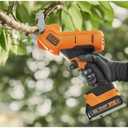 BLACK+DECKER 20V MAX* Cordless Pruner Electric Pruning Shears, Battery and Charger Included, 900 Cuts Per Charge, Electric Pruner, Tool Free Blade Change (BCPR320C1)