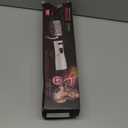 3-in-1 Hot Air Styler and Rotating Hair Dryer, Spin Hair Dryer Brush with 2 Interchangeable Brush, Anti-frizz Hot Air Spin Brush Set for Straightening, Drying, and Curling (Red)