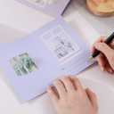 LOVEANNA Pretty Handmade Flower Elegant Baby Girl Shower Birthday Thank You Wedding Cards with Envelopes Floral Bridal Shower,4x6 Inches,4 Combinations