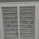 12" X 12" Return Air Filter Grille - Filter Included - Easy Plastic Tabs for Removable Face/Door - HVAC VENT DUCT COVER - White [Outer Dimensions: 14 5/8"w X 14 5/8"h]