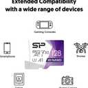 Silicon Power 128GB Micro SD Card U3 SDXC Up to 100MB/s High Speed Memory Card for Cams, DJI Pocket and Drones