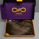 Ash Brown Human Hair Wigs,13X5X1 Glueless Grey Brown Highlight Bob Layered Lace Front Wig for White Women,Fiber & Remy Human Hair Blend for Daily Use 10IN