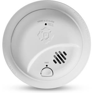 First Alert BRK SMICO110, 10-Year Battery Combination Smoke & Carbon Monoxide Alarm, 1-Pack