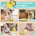 Dancing Squid Toy with Spray, Dancing Octopus Crawling Toys with Music and Lights, Electric Crawling Octopus Baby Toy, Tummy Time Squid Toys, Birthday Baby Gifts Christmas Stocking Stuffers (Yellow )