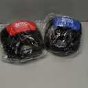 2 Pack & 1 Pack Boxing Headgear - Sparring Safety Head Guard for MMA, Kickboxing, Muay Thai, Boxing - Men, Women, Kids (Small-Medium, Red & Blue)
